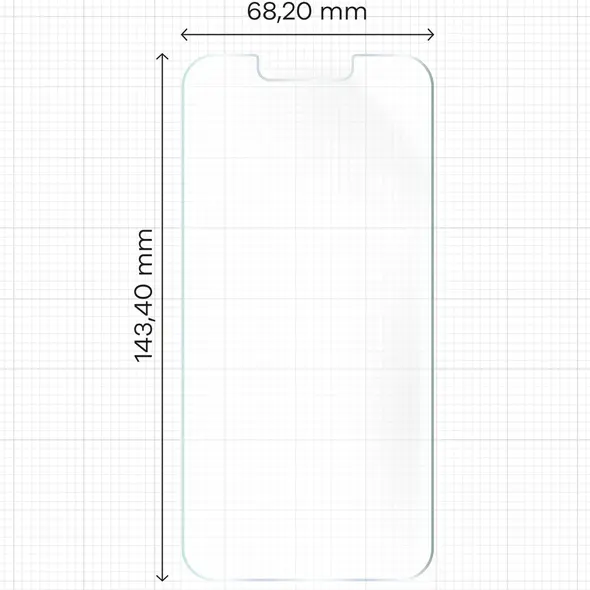 Bizon Glass Hydrogel Sun Apple iPhone 14 [2 PACK]