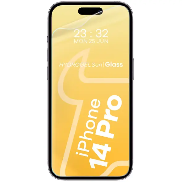 Bizon Glass Hydrogel Sun Apple iPhone 14 Pro [2 PACK]