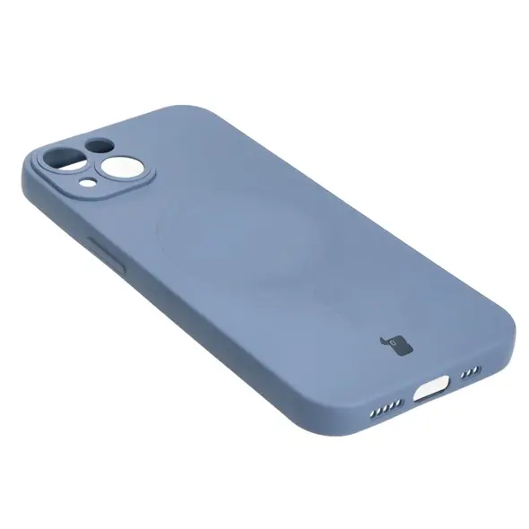 Bizon Case Silicone Magnetic Apple iPhone 14 grey