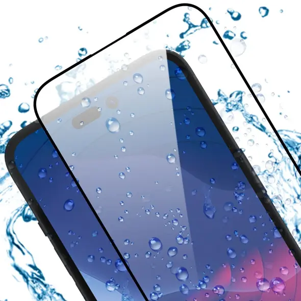 BIZON 2x screen glass + camera glass Apple iPhone 14