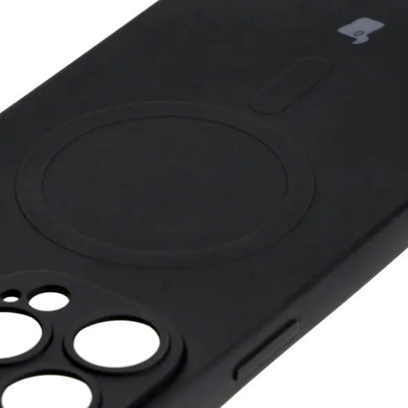 Bizon Case Silicone Magnetic Apple iPhone 14 Pro Max black