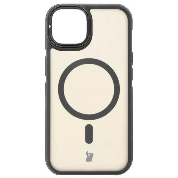 Bizon Case Eclipse Apple iPhone 14 / Apple iPhone 13 smoky with a black frame