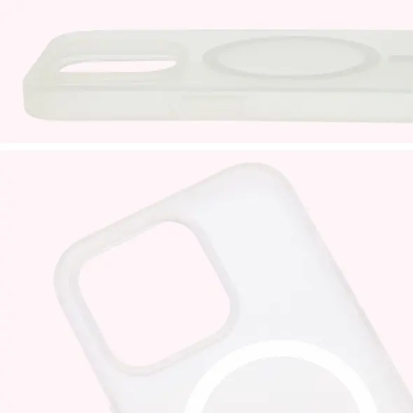 Bizon Case MatteO Apple iPhone 14 Pro transparent with a transparent frame