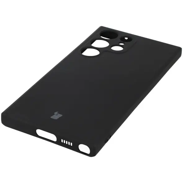 Bizon Case Silicone Sq Samsung Galaxy S23 Ultra black