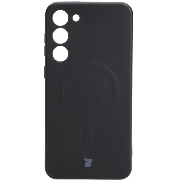 Bizon Case Silicone Magnetic Samsung Galaxy S23 Plus black