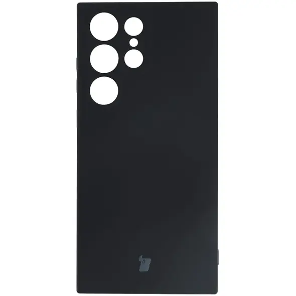 Bizon Case Silicone Sq Samsung Galaxy S23 Ultra black