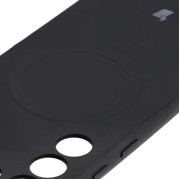 Bizon Case Silicone Magnetic Samsung Galaxy S23 Plus black