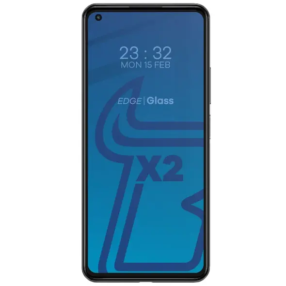 Bizon Glass Edge tempered glass - [2 PACK] + lens protection Xiaomi Mi 11 Lite / 5G / 5G NE black