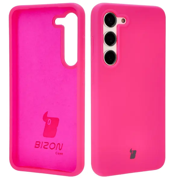 Bizon Soft Case Samsung Galaxy S23 neon pink