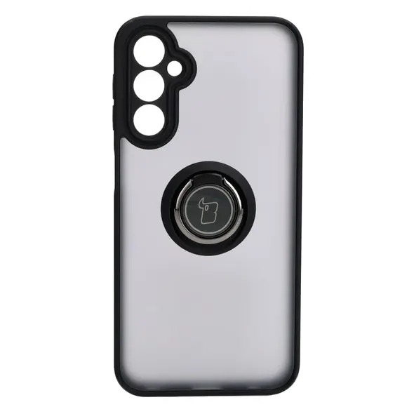 Bizon Case Hybrid Ring Samsung Galaxy A24 4G smoky with a black frame