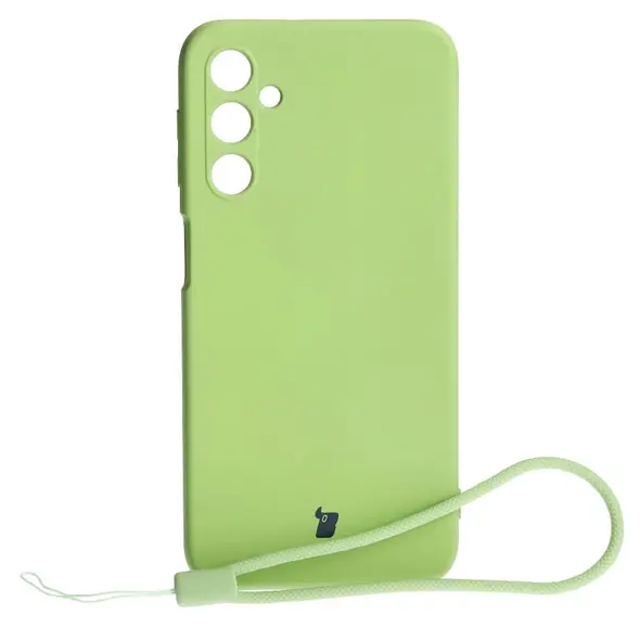 Bizon Case Silicone Samsung Galaxy A24 4G light green