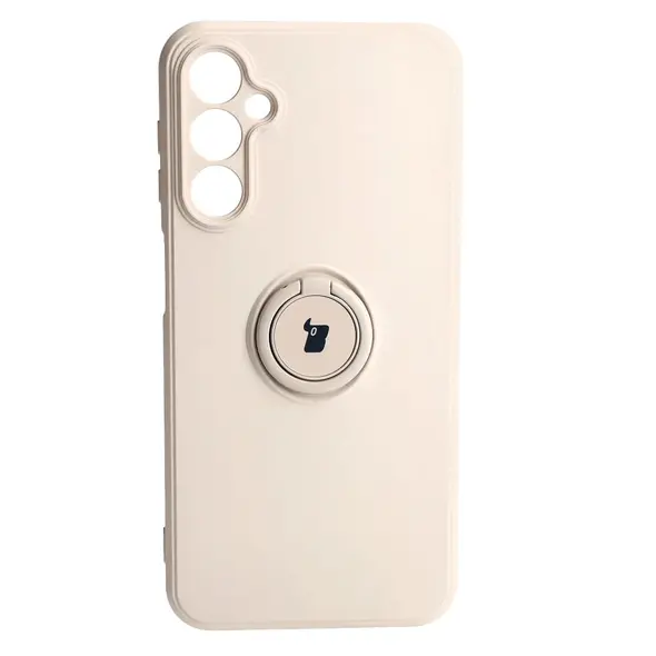 Bizon Case Silicone Ring Sq Samsung Galaxy A24 beige
