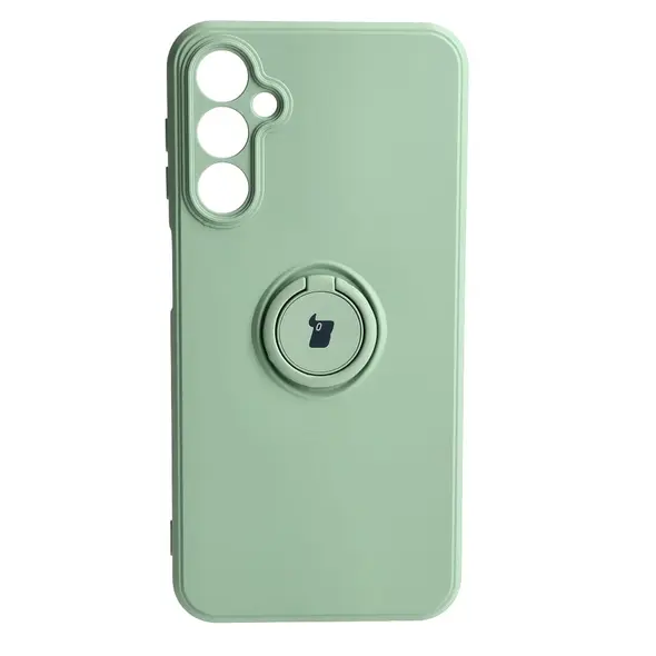 Bizon Case Silicone Ring Sq Samsung Galaxy A24 light green