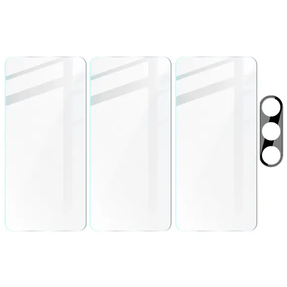 BIZON Clear 2 3x screen glass + camera glass Samsung Galaxy A34 5G