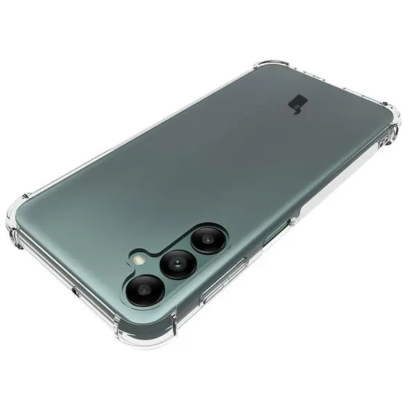 Bizon Case Clear Pack case + 2x screen glass + lens glass Samsung Galaxy A24 clear
