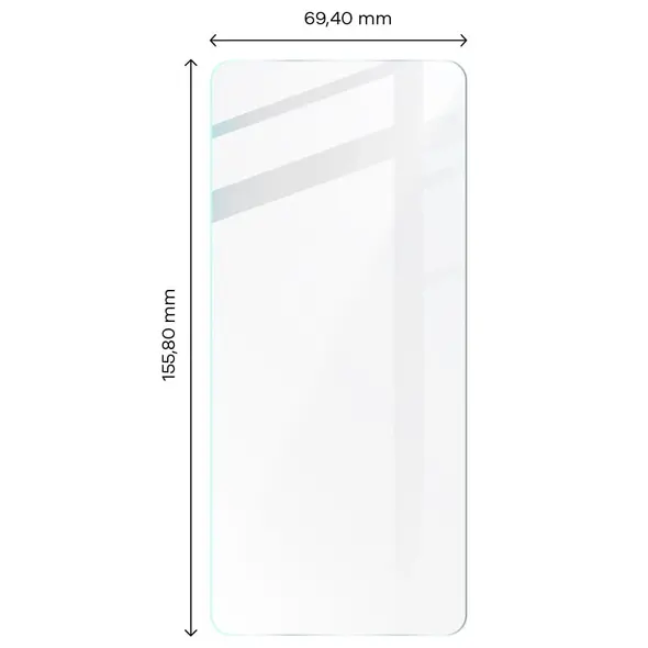 BIZON Clear 2 3x screen glass + camera glass Poco X5 Pro