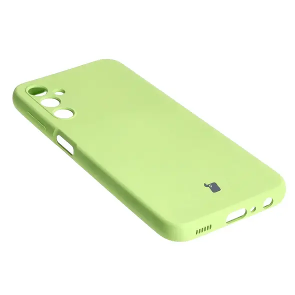 Bizon Case Silicone Samsung Galaxy A24 4G light green