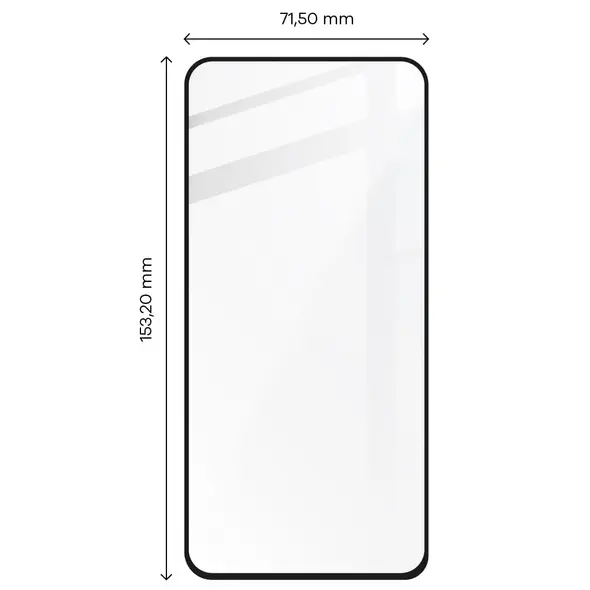 Bizon Glass Edge 2 Samsung Galaxy A54 5G black
