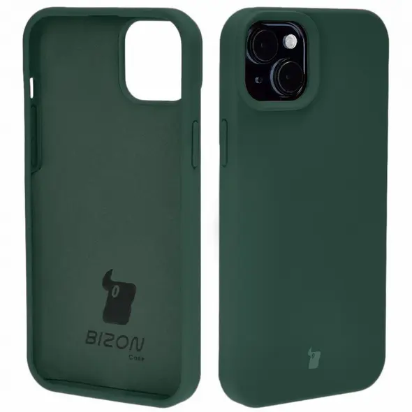 Bizon Soft Case Apple iPhone 15 Plus dark green