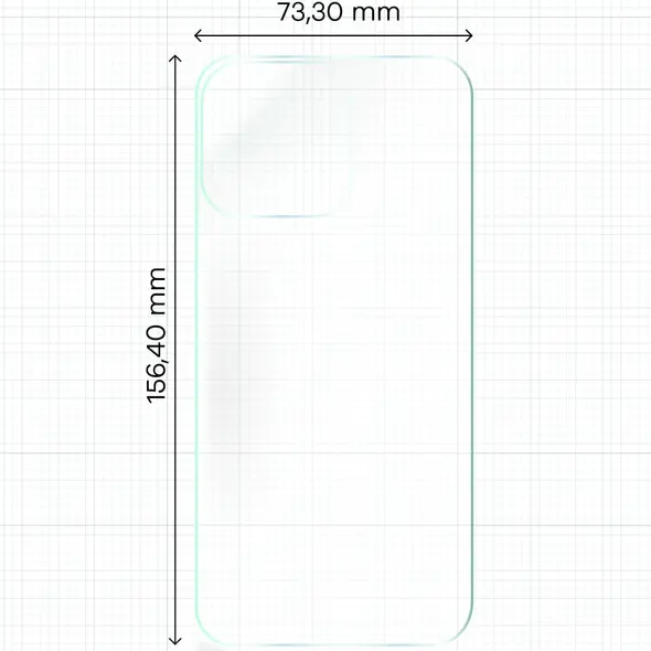 Bizon Glass Hydrogel Apple iPhone 15 Pro Max [2 PACK]