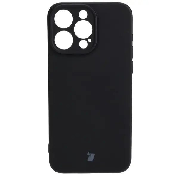 Bizon Case Silicone Apple iPhone 15 Pro Max black