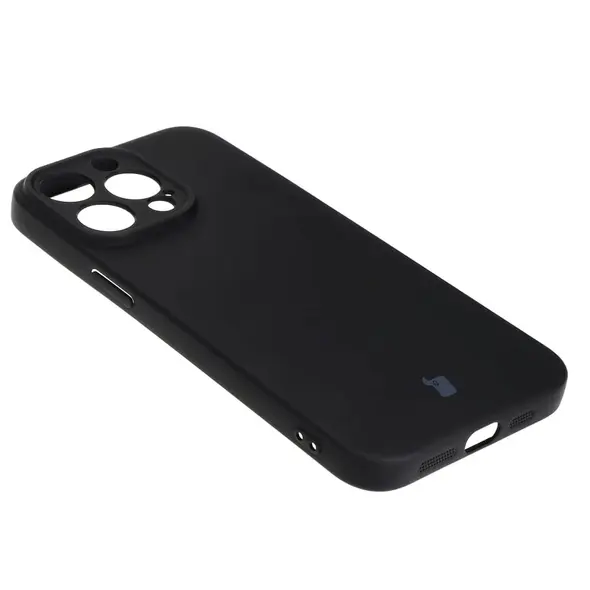 Bizon Case Silicone Apple iPhone 15 Pro Max black