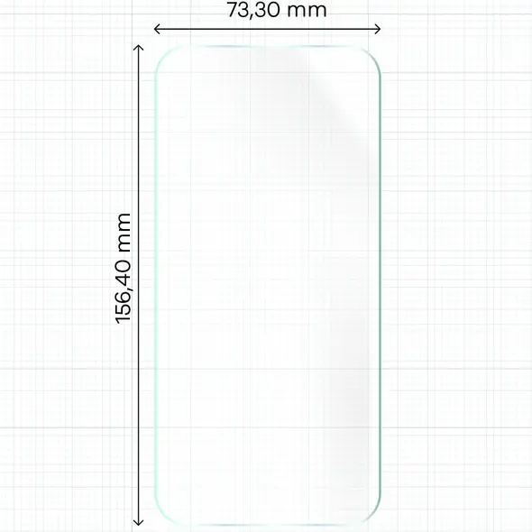 Bizon Glass Hydrogel Front Apple iPhone 15 Plus / 15 Pro Max [2 PACK]