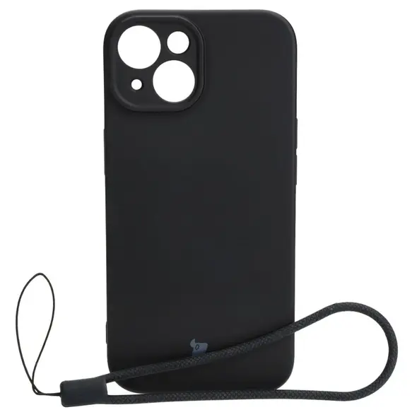 Bizon Case Silicone Apple iPhone 15 black
