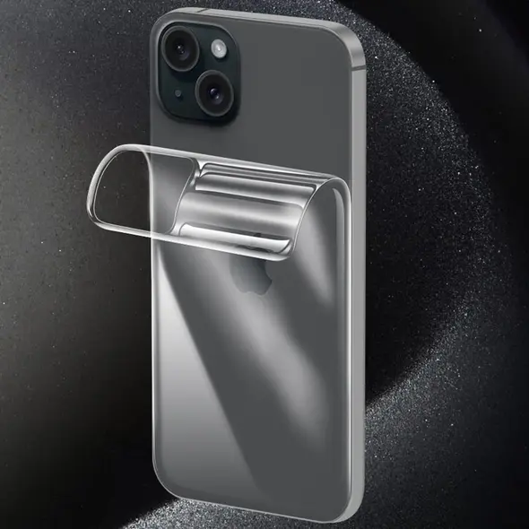 Bizon Glass Hydrogel Back Apple iPhone 15 [2 PACK]