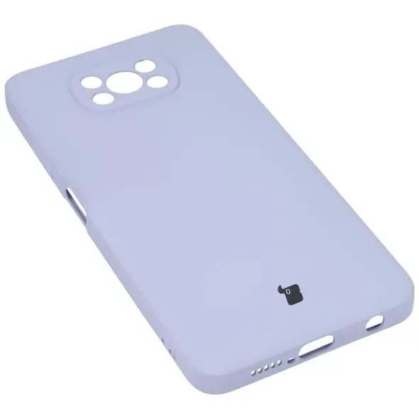 Bizon Case Silicone Xiaomi Poco X3 / NFC / Pro light purple