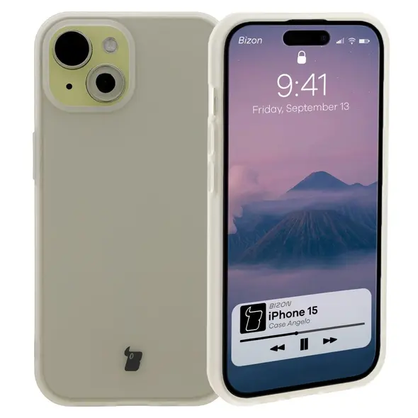 Bizon Case Angelo Apple iPhone 15 translucent