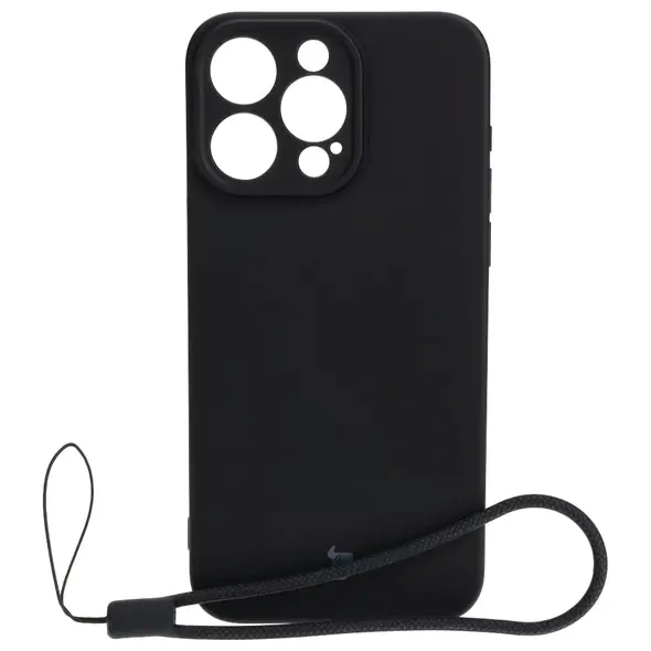 Bizon Case Silicone Apple iPhone 15 Pro Max black