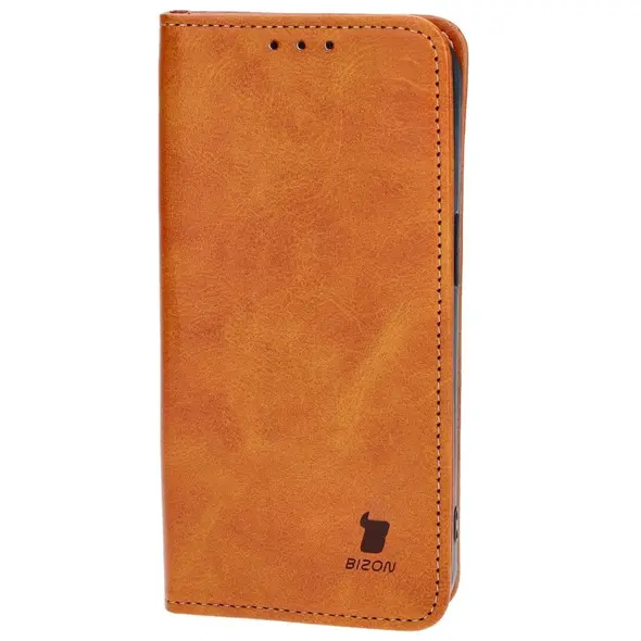 Bizon Case Pocket Pro Apple iPhone 15 brown