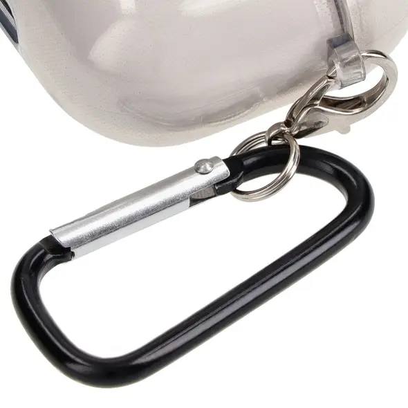 Bizon Case Headphone Clear Airpods 3 clear-black
