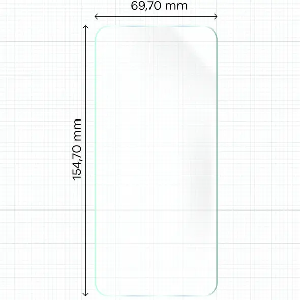 Bizon Glass Hydrogel Redmi Note 12S [2 PACK]