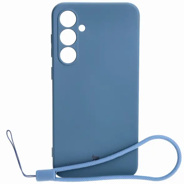 Bizon Case Silicone Samsung Galaxy S23 FE navy blue