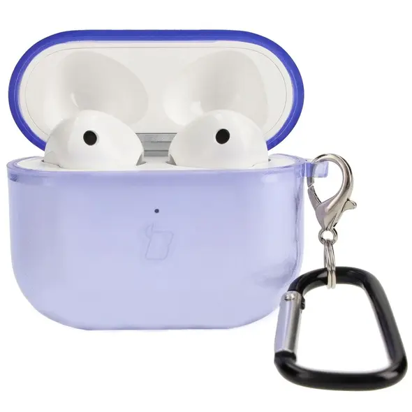 Bizon Case Headphone Clear Airpods 3 clear-purple