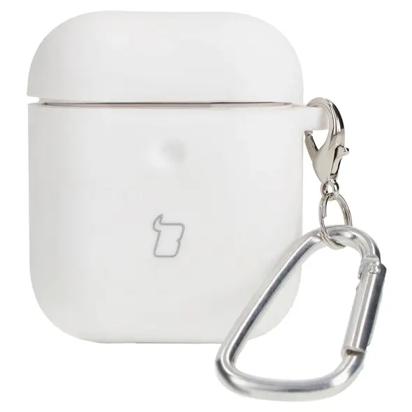 Bizon Case Headphone Silicone AirPods 1/2 white