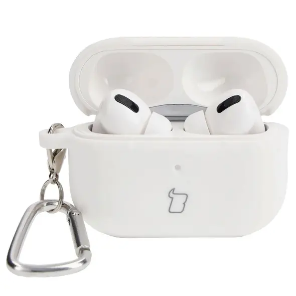 Bizon Case Headphone Silicone AirPods Pro 2 white