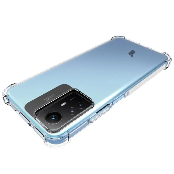 Bizon Case Clear Pack case + 2x screen glass + lens glass Xiaomi Redmi Note 12S clear