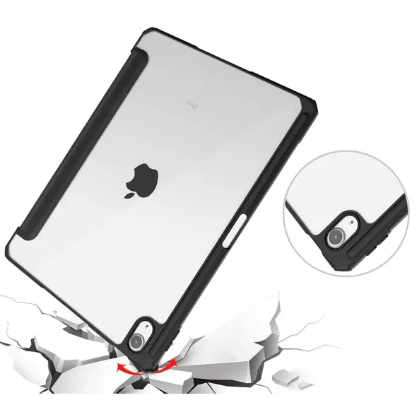 Bizon Case Tab Clear Matt Apple iPad Air 6 / Air 5 / Air 4 / iPad Pro 11 2018 black