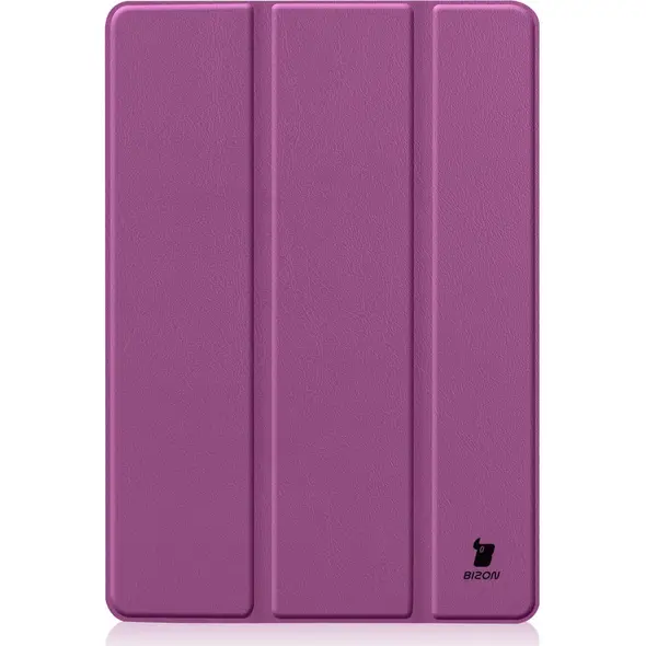 Bizon Case Tab Croc Apple iPad 9/8/7 10.2 2021/2020/2019 dark purple