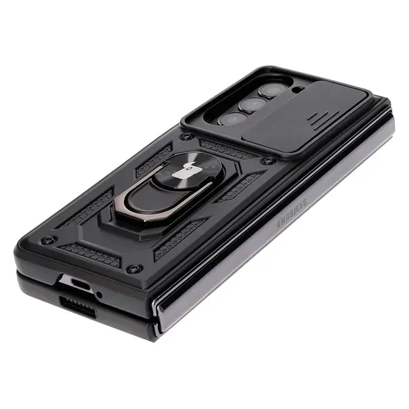 Bizon Case CamShield Ring Samsung Galaxy Z Fold5 black