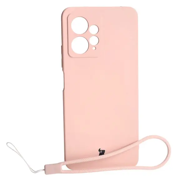Bizon Case Silicone Xiaomi Redmi Note 12 4G light pink