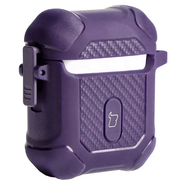 Bizon Case Headphone Armor Apple Airpods 1/2 purple
