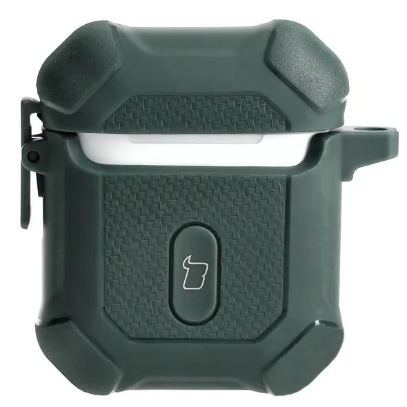 Bizon Case Headphone Armor Apple Airpods 1/2 dark green