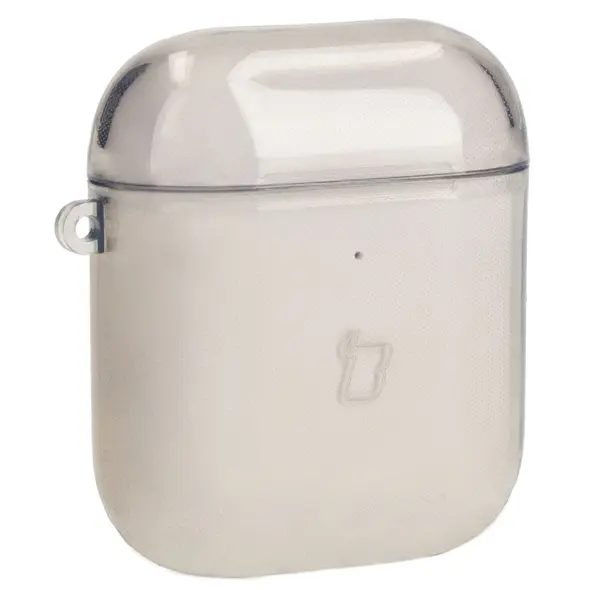 Bizon Case Headphone Clear Airpods 1/2 clear-black
