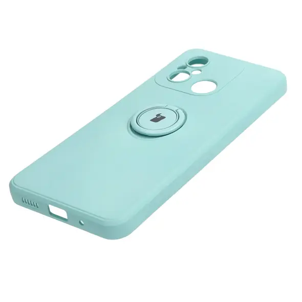 Bizon Case Silicone Ring Sq Xiaomi Redmi 12C turquoise