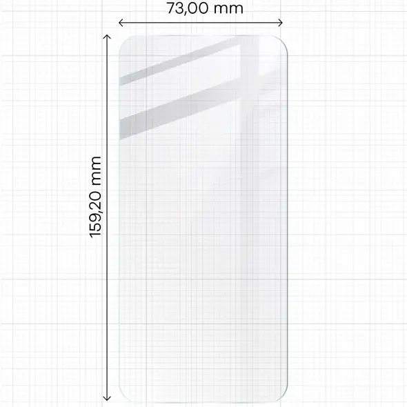 BIZON Clear 3x screen glass + camera glass Nothing Phone 2