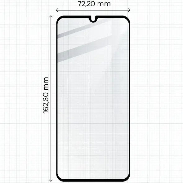 Bizon Glass Edge 2 Samsung Galaxy A05s